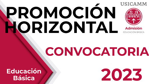 Convocatoria Promoción Horizontal 2023 USICAMM Diario Educación