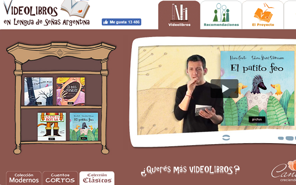 Videocuentos en lengua de señas argentina | Diario Educación