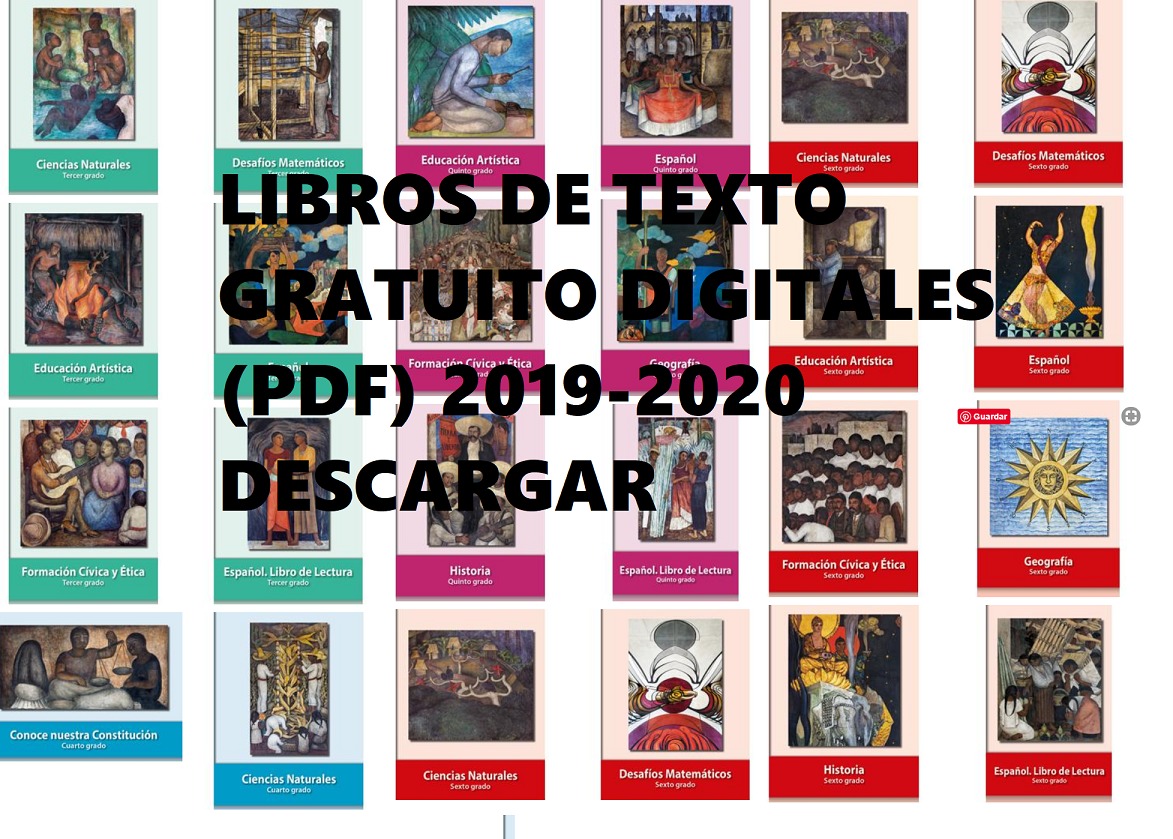 Libros de texto gratuito 2019 2020 digitales (PDF ...